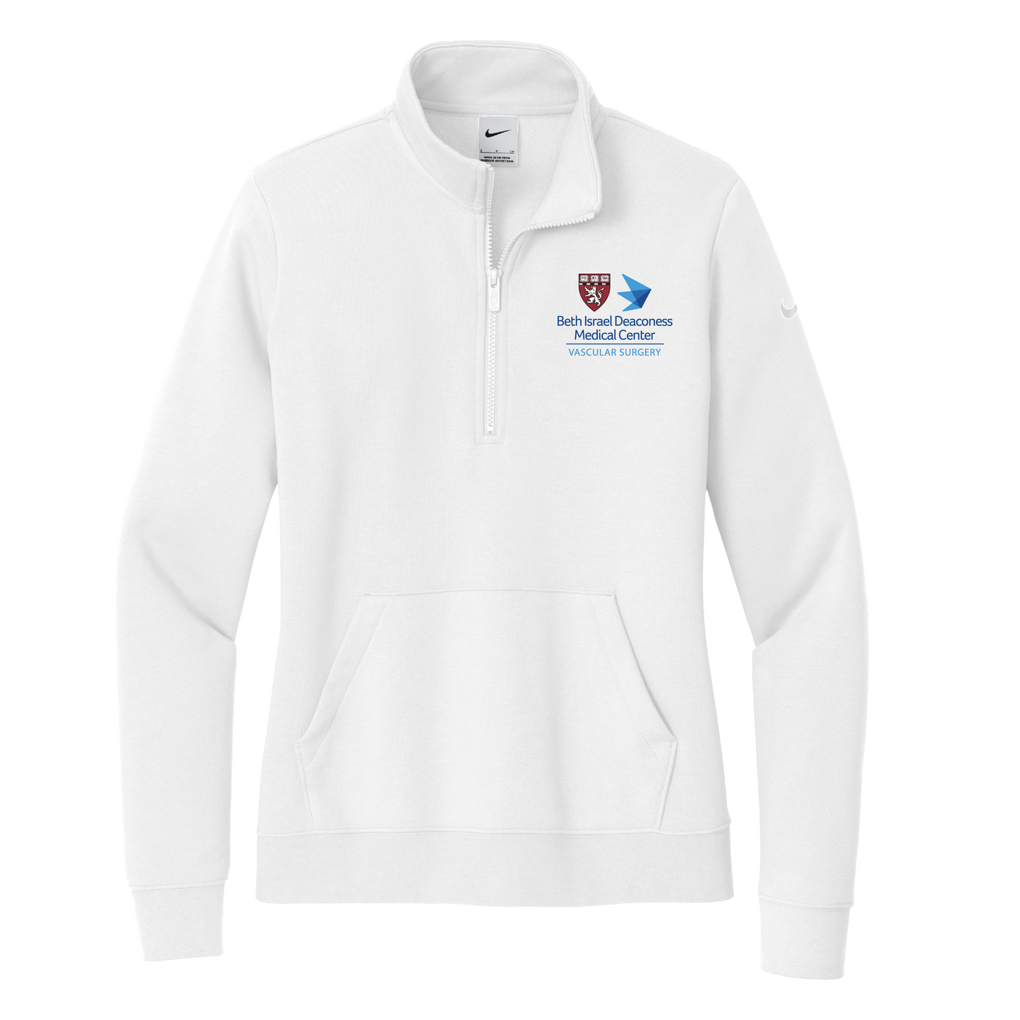 Women's Nike Club Fleece Sleeve Swoosh 1/2-Zip